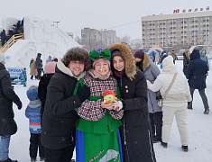 Рождественские забавы на площади Ленина (06.01.25)