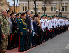 Открытие памятника "Защитникам Отечества" (02.05.2025)