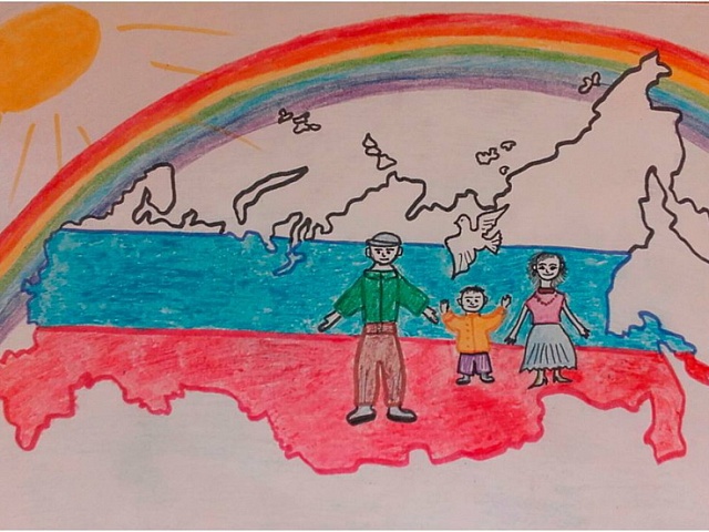 Благовещенцев приглашают к участию в конкурсе детских рисунков «Моя Россия»