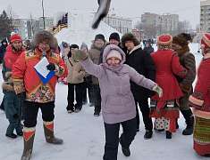 Рождественские забавы на площади Ленина (06.01.25)