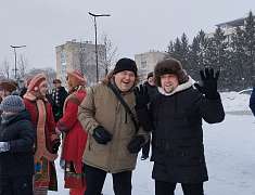 Рождественские забавы на площади Ленина (06.01.25)