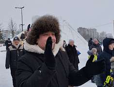 Рождественские забавы на площади Ленина (06.01.25)