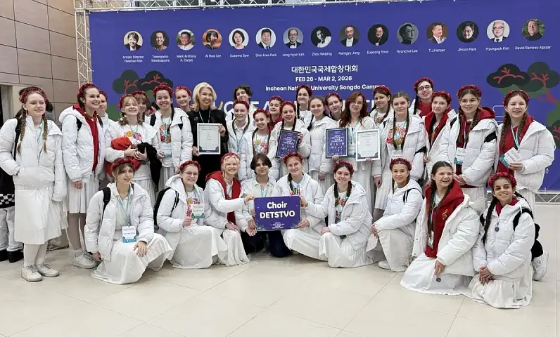 Образцовый академический хор «Детство» стал двукратным победителем международного конкурса в Южной Корее