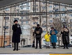 "Широкая Масленица" на площади Общественно-культурного центра (02.03.2025)