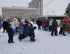 Рождественские забавы на площади Ленина (06.01.25)