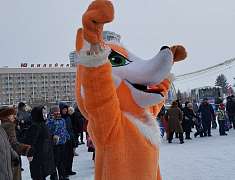 Рождественские забавы на площади Ленина (06.01.25)