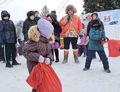 Рождественские забавы на площади Ленина (06.01.25)