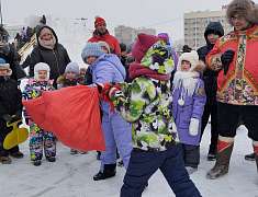 Рождественские забавы на площади Ленина (06.01.25)