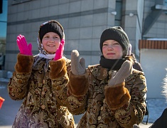 "Широкая Масленица" на площади Общественно-культурного центра (02.03.2025)