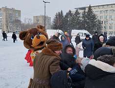 Рождественские забавы на площади Ленина (06.01.25)