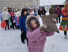 Рождественские забавы на площади Ленина (06.01.25)
