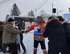 Рождественские забавы на площади Ленина (06.01.25)