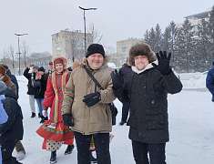 Рождественские забавы на площади Ленина (06.01.25)