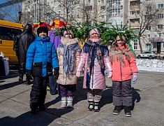 "Широкая Масленица" на площади Общественно-культурного центра (02.03.2025)