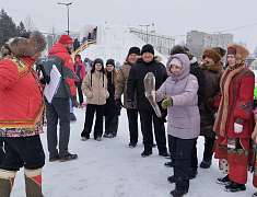 Рождественские забавы на площади Ленина (06.01.25)