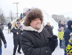 Рождественские забавы на площади Ленина (06.01.25)