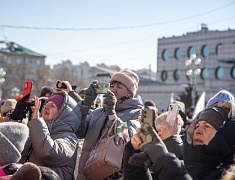 "Широкая Масленица" на площади Общественно-культурного центра (02.03.2025)