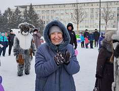 Рождественские забавы на площади Ленина (06.01.25)