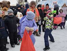 Рождественские забавы на площади Ленина (06.01.25)